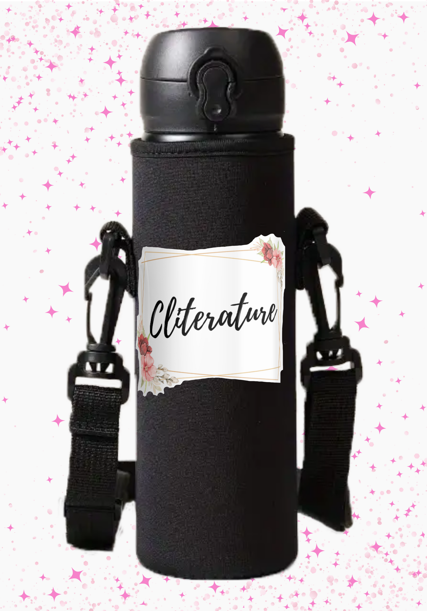 Jibbly Design Neoprene Drink Carrier with Jibbly Strap™