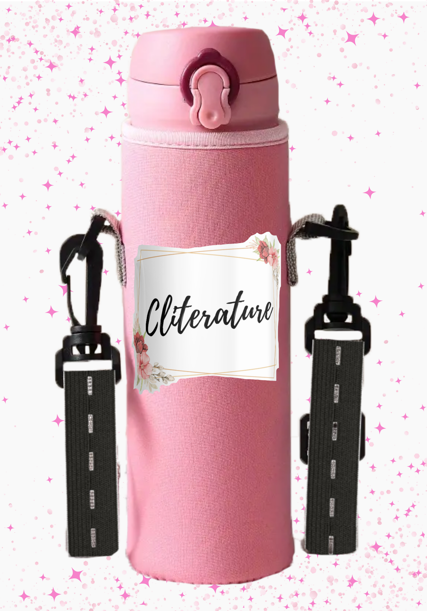 Jibbly Design Neoprene Drink Carrier with Jibbly Strap™