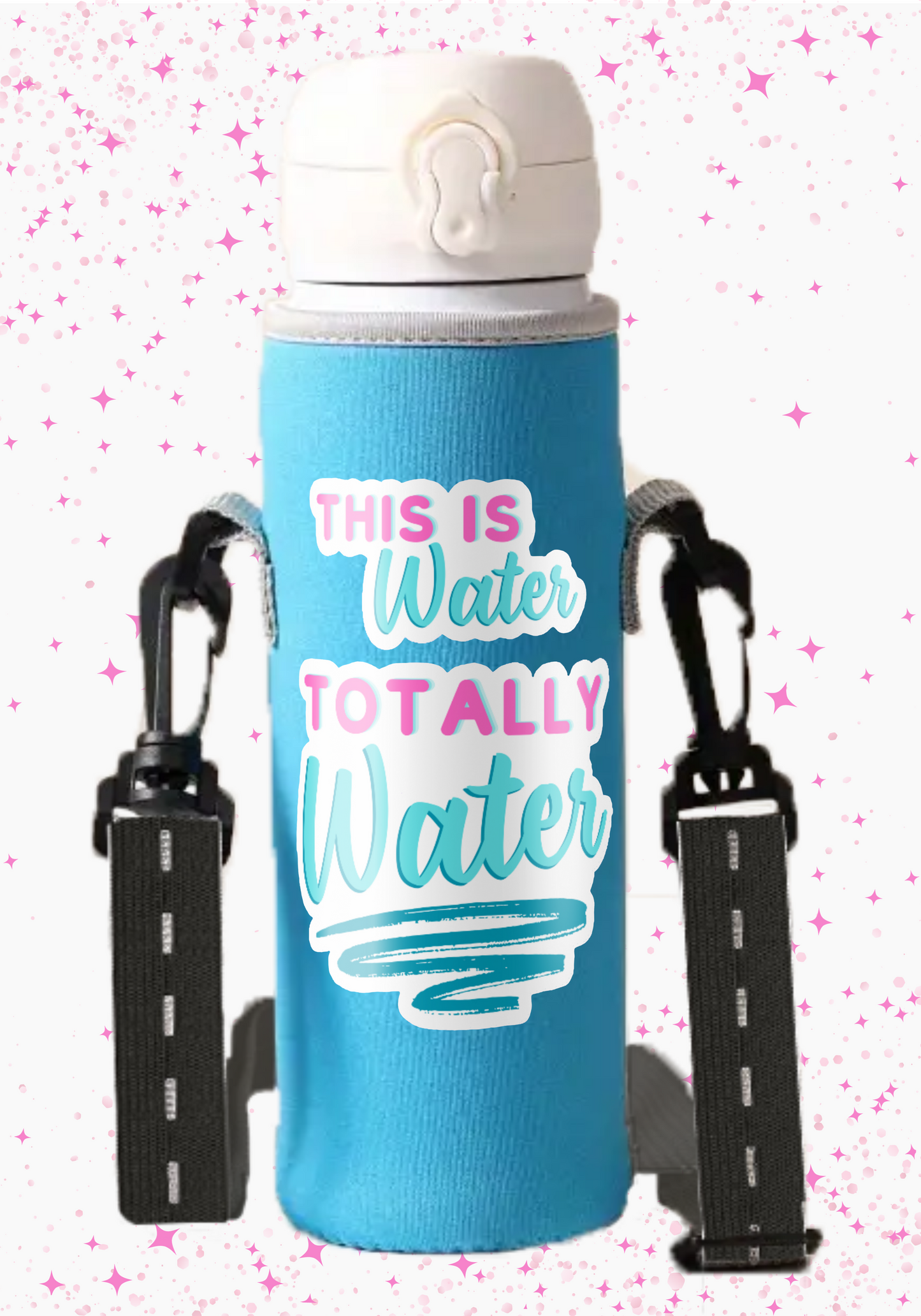 Jibbly Design Neoprene Drink Carrier with Jibbly Strap™