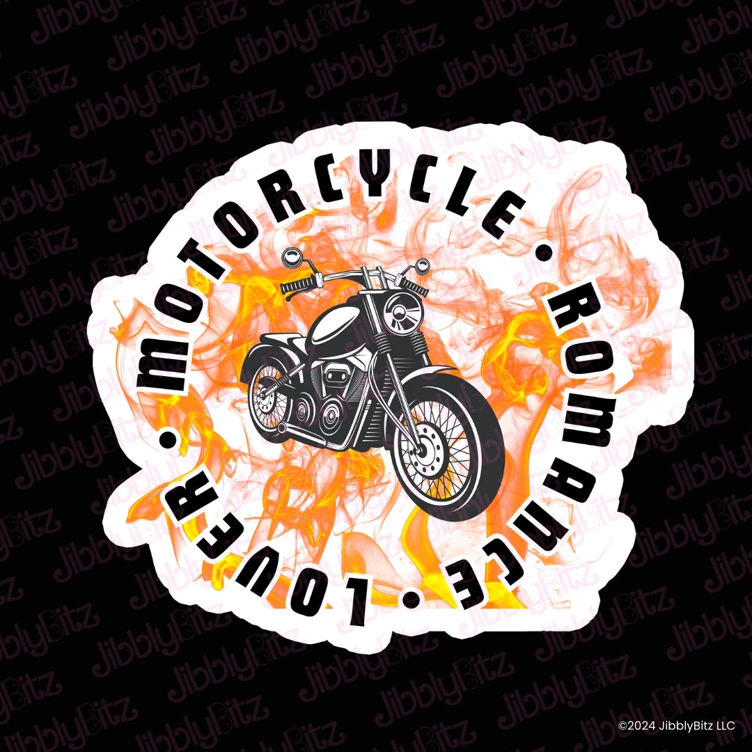 Motorcycle Romance Lover Charm