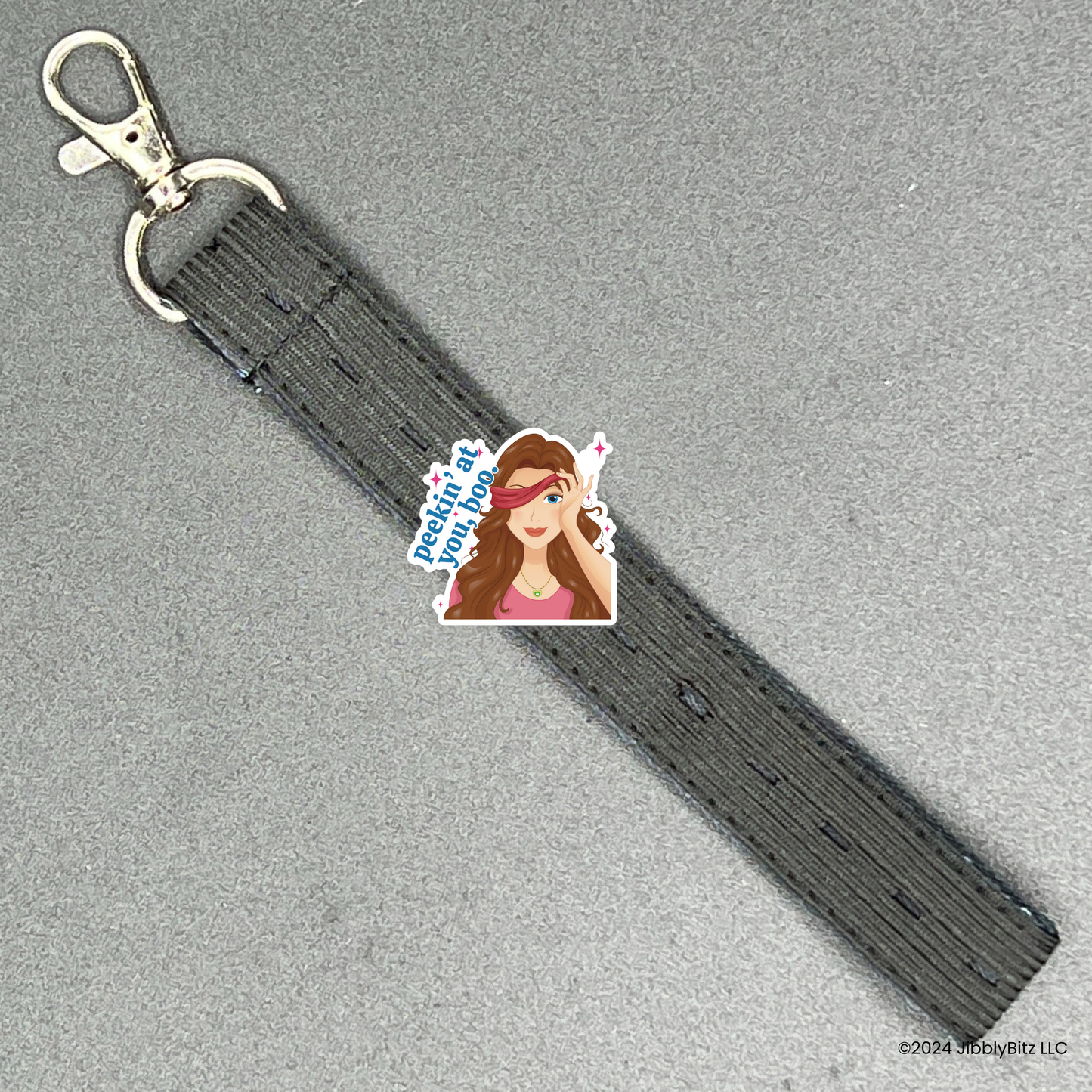 Bookish Gift - Romance Reader Bit Charm - Peekin' at You, Boo Charm