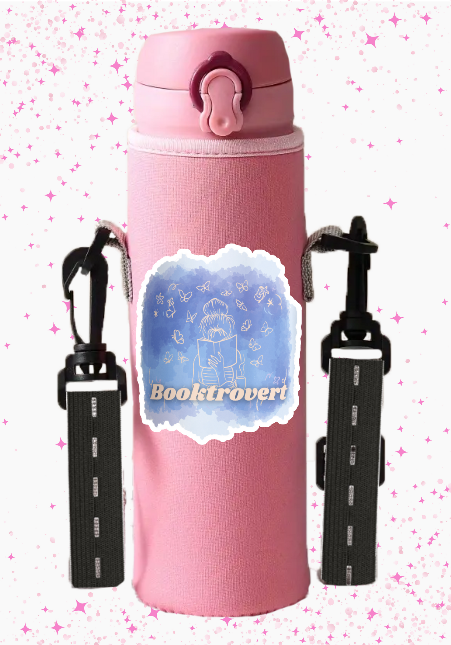 Jibbly Design Neoprene Drink Carrier with Jibbly Strap™