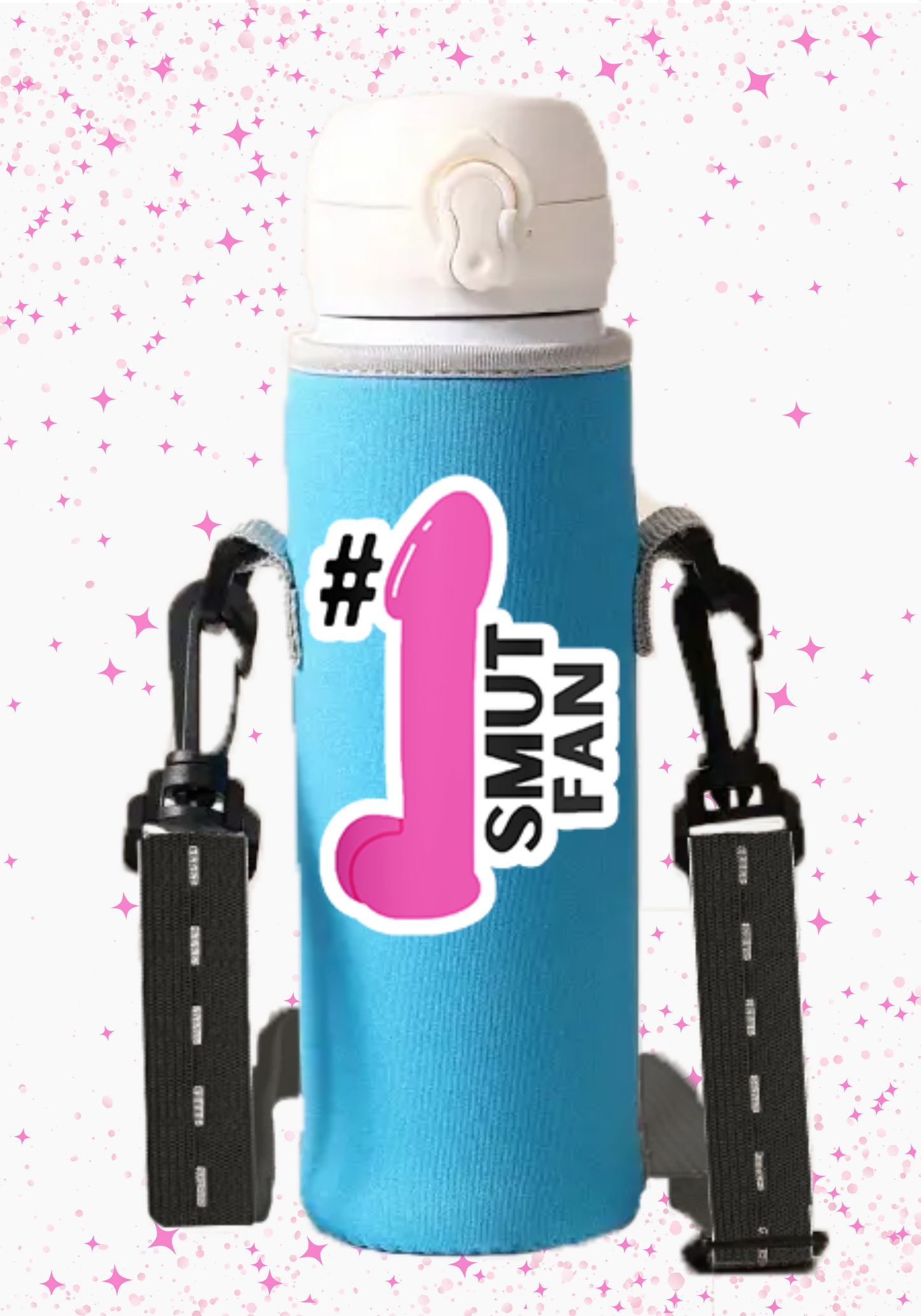 Jibbly Design Neoprene Drink Carrier with Jibbly Strap™