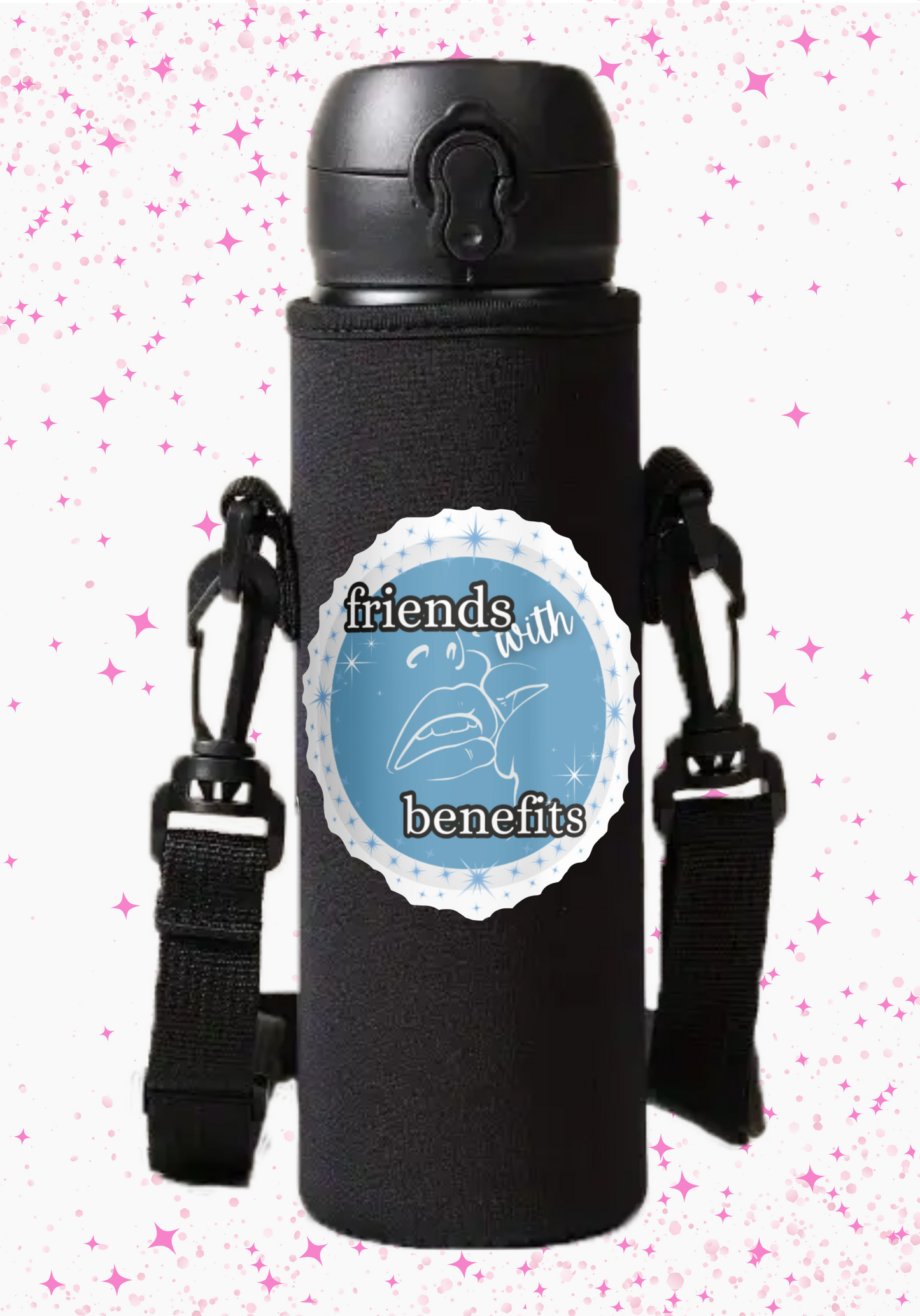 Jibbly Design Neoprene Drink Carrier with Jibbly Strap™