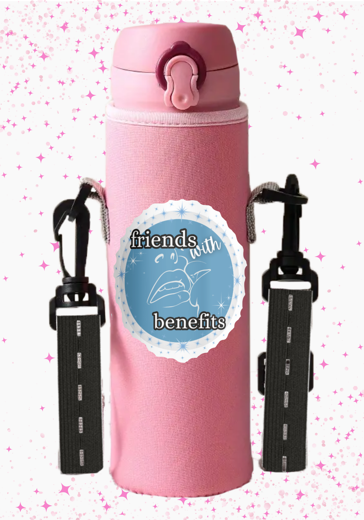 Jibbly Design Neoprene Drink Carrier with Jibbly Strap™