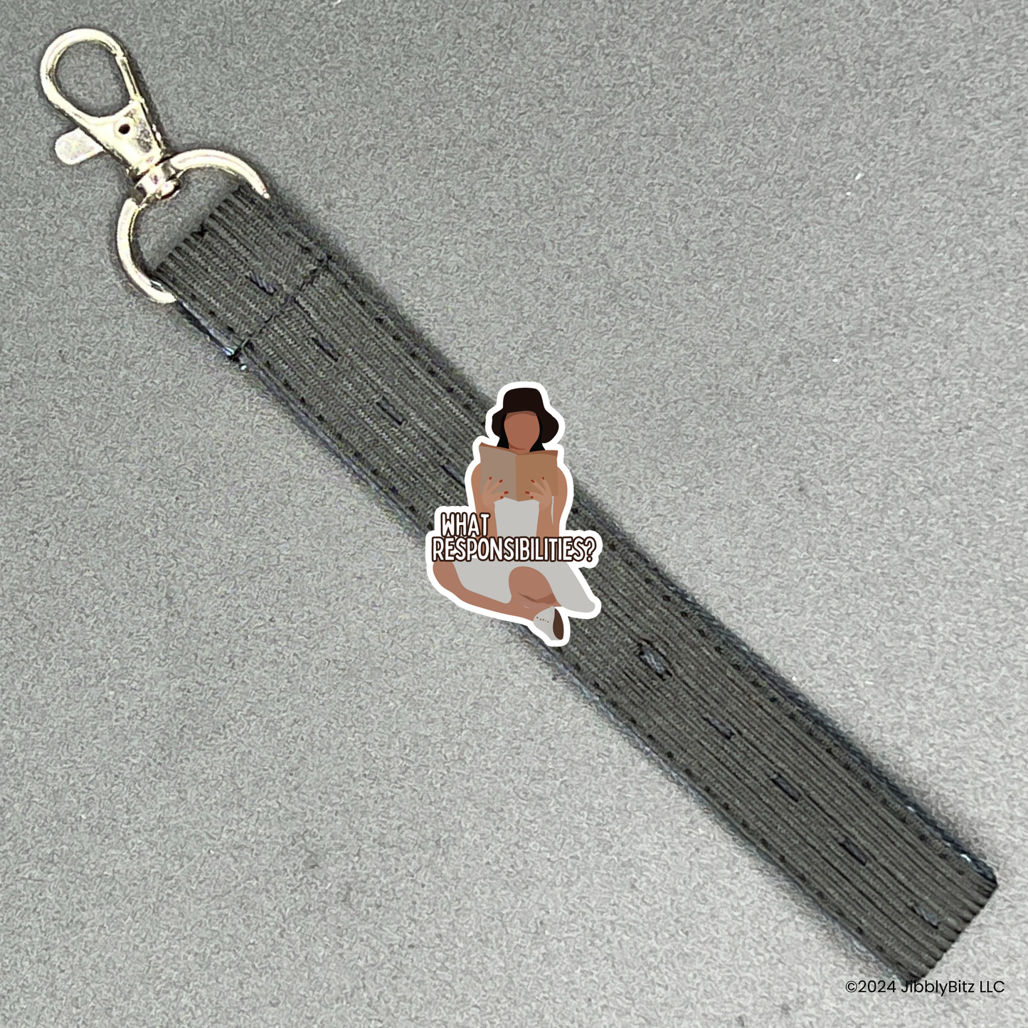 Bookish Gift - Romance Reader Bit Charm - What Responsibilities? Charm