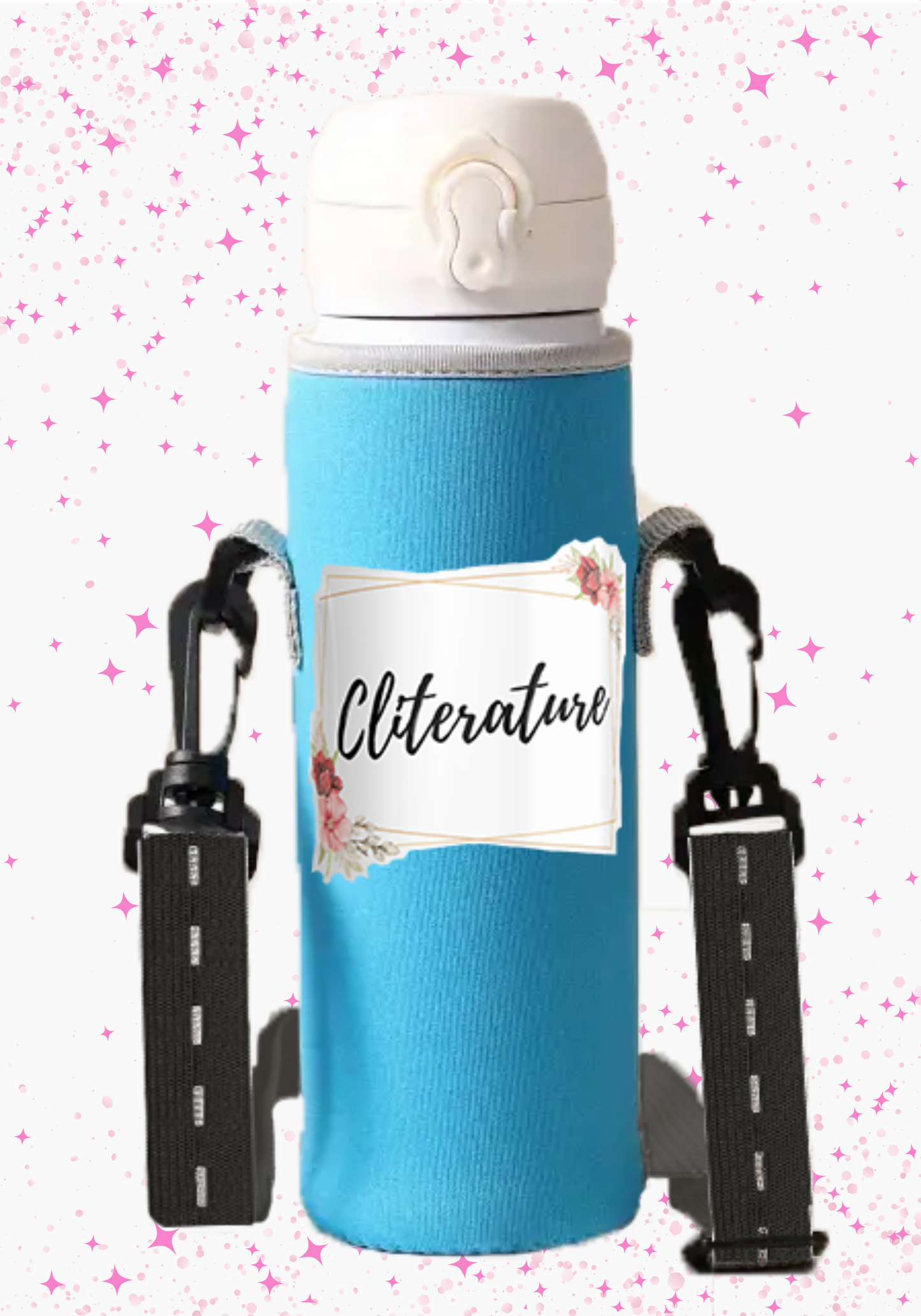 Jibbly Design Neoprene Drink Carrier with Jibbly Strap™