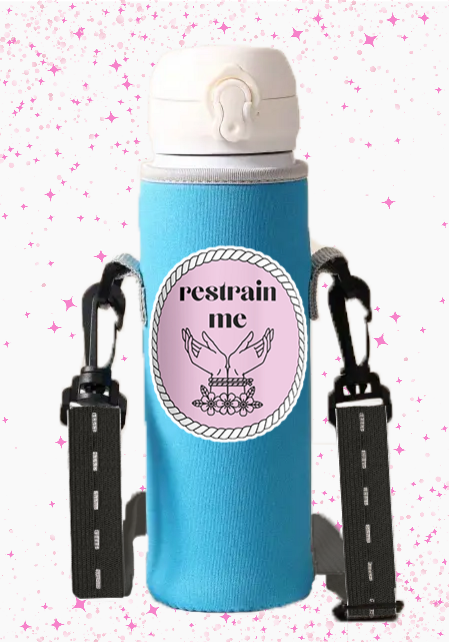 Jibbly Design Neoprene Drink Carrier with Jibbly Strap™
