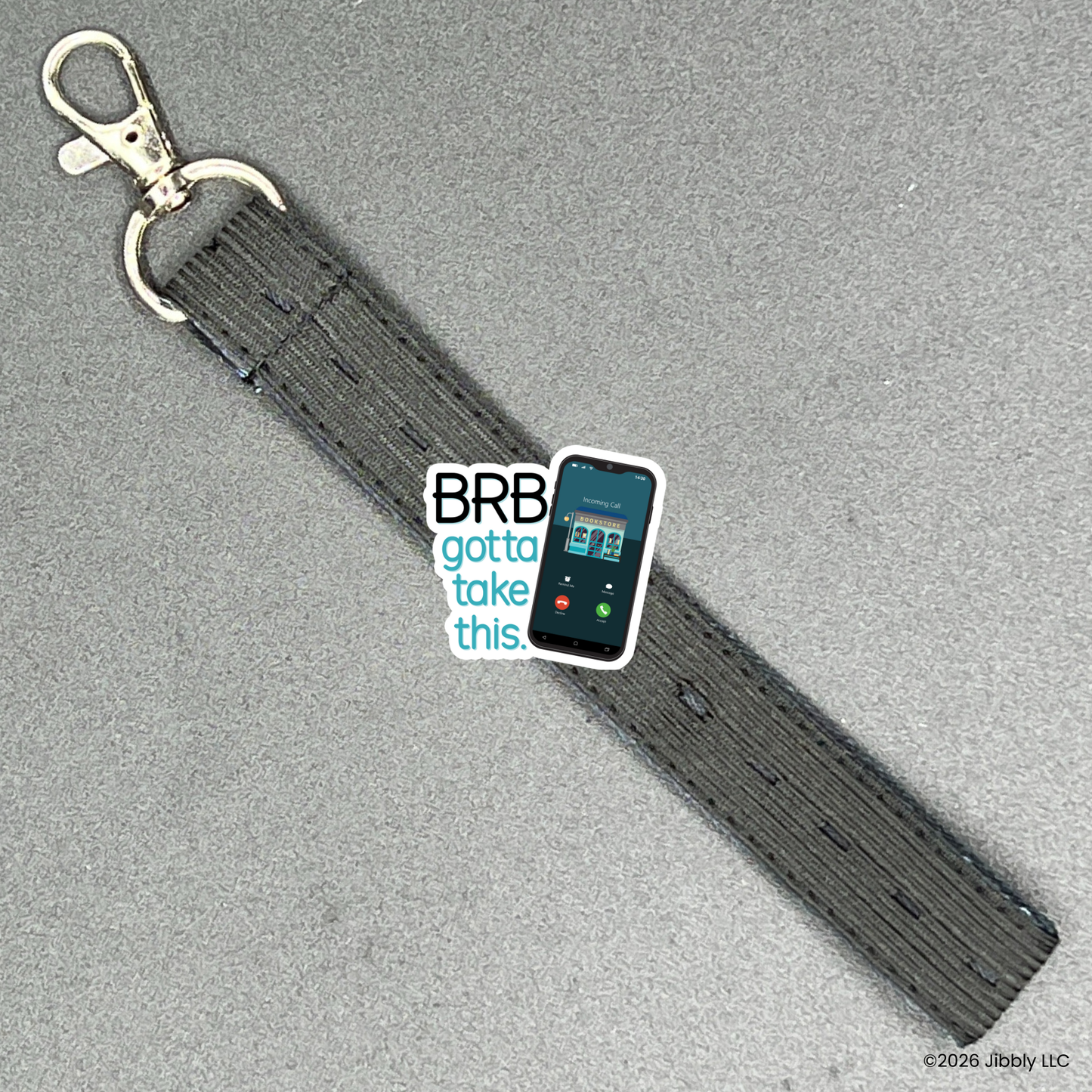 BRB Gotta Take This | Bookish Gift | Romance Reader Collectable