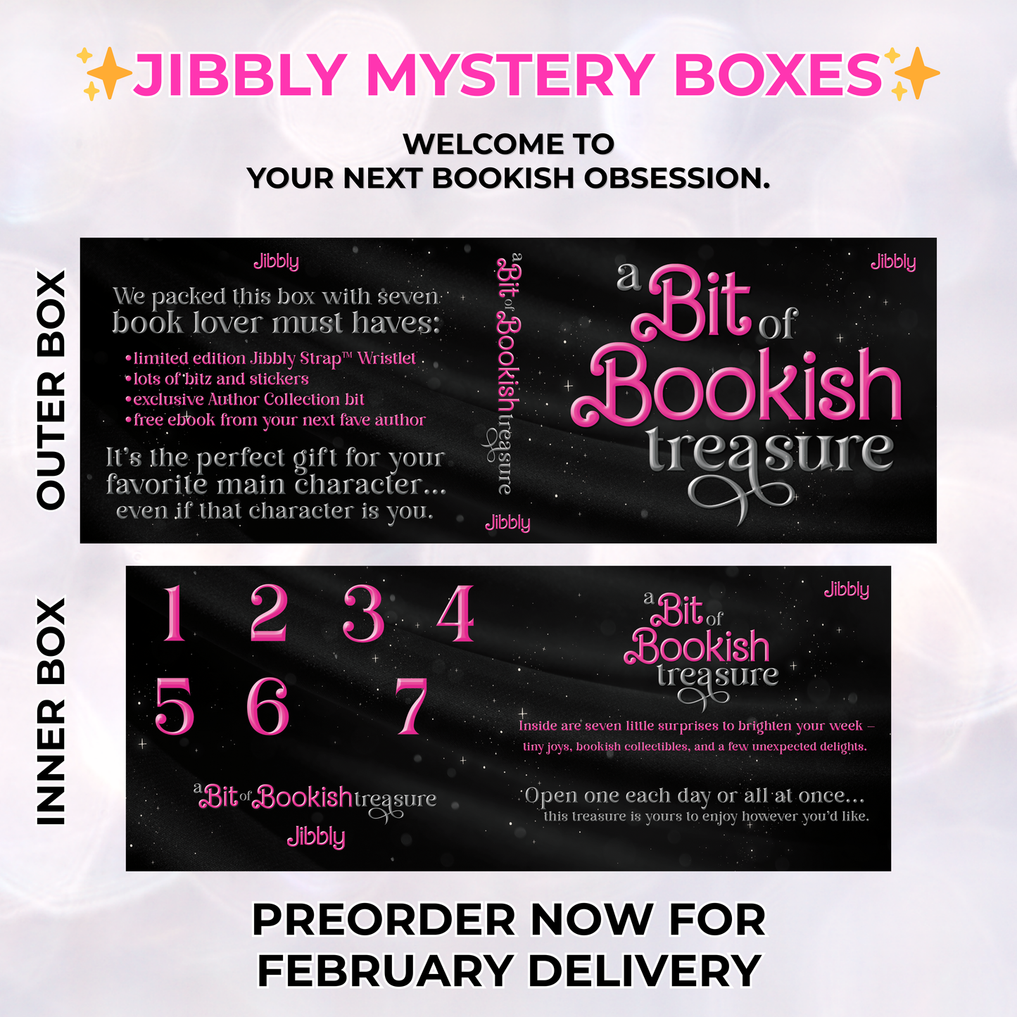 A Bit of Bookish Treasure | Bookish Mystery Box | Romance Reader Gift