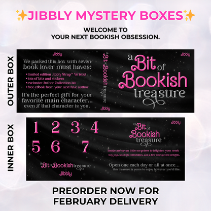 A Bit of Bookish Treasure | Bookish Mystery Box | Romance Reader Gift