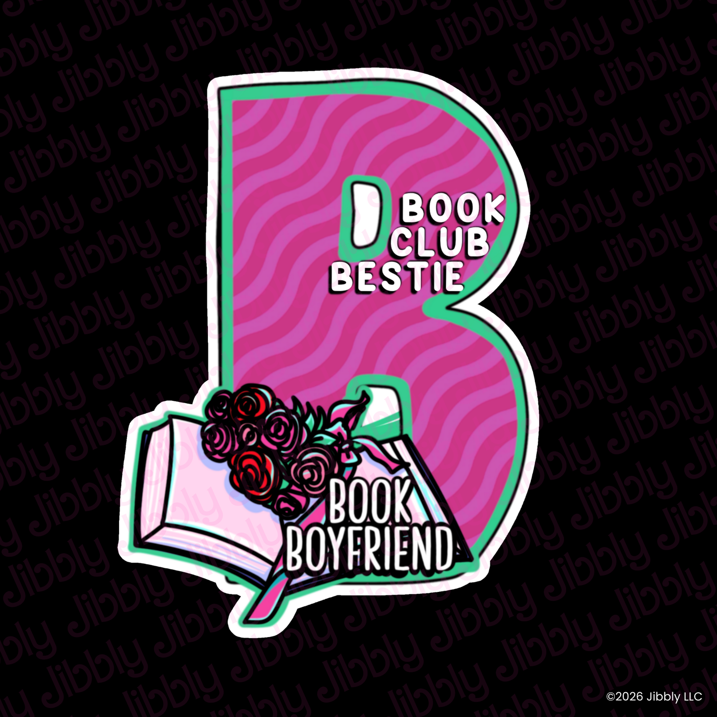 BOOK CLUB BESTIES Charms | Bookish Gift | Romance Reader Collectable