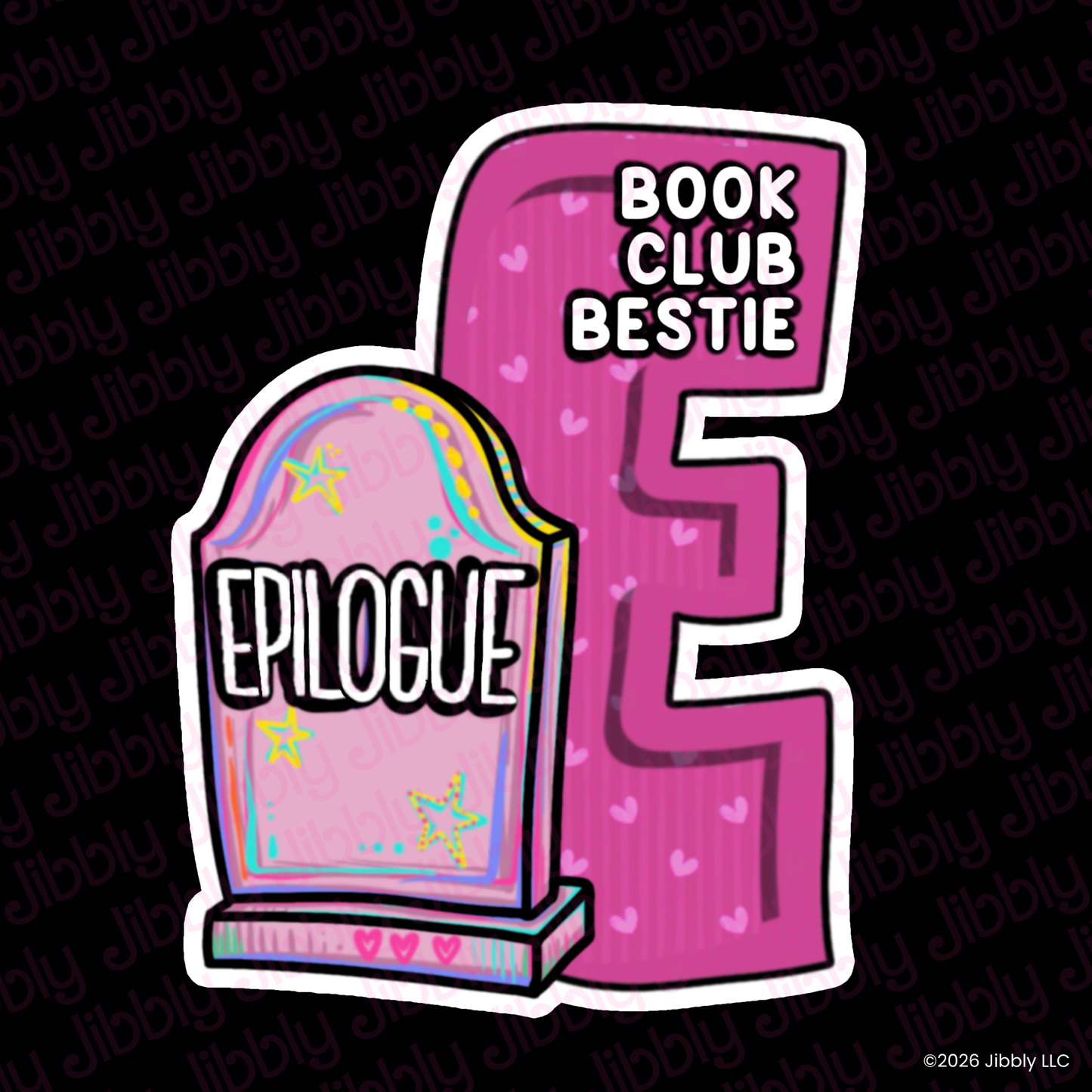 BOOK CLUB BESTIES Charms | Bookish Gift | Romance Reader Collectable