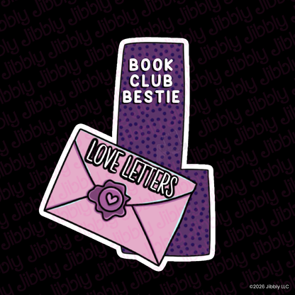 BOOK CLUB BESTIES Charms | Bookish Gift | Romance Reader Collectable