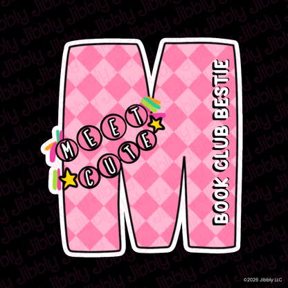 BOOK CLUB BESTIES Charms | Bookish Gift | Romance Reader Collectable