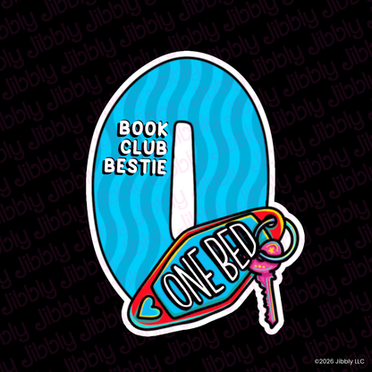 BOOK CLUB BESTIES Charms | Bookish Gift | Romance Reader Collectable