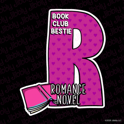 BOOK CLUB BESTIES Charms | Bookish Gift | Romance Reader Collectable