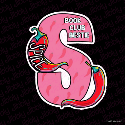 BOOK CLUB BESTIES Charms | Bookish Gift | Romance Reader Collectable