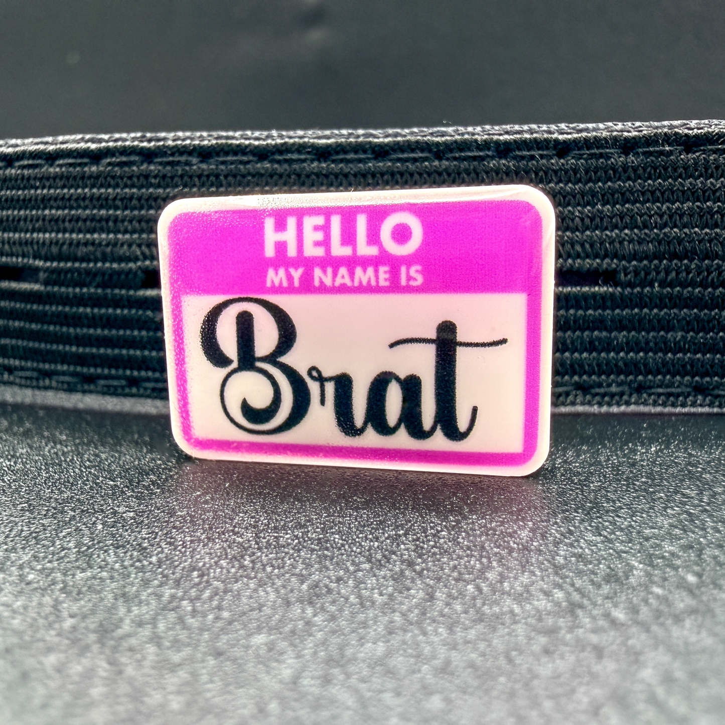 Hello, My Name is Brat | Bookish Gift | Romance Reader Collectable