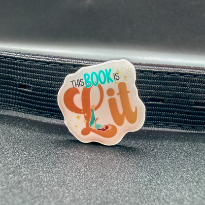 This Book Is Lit | Bookish Gift | Romance Reader Collectable