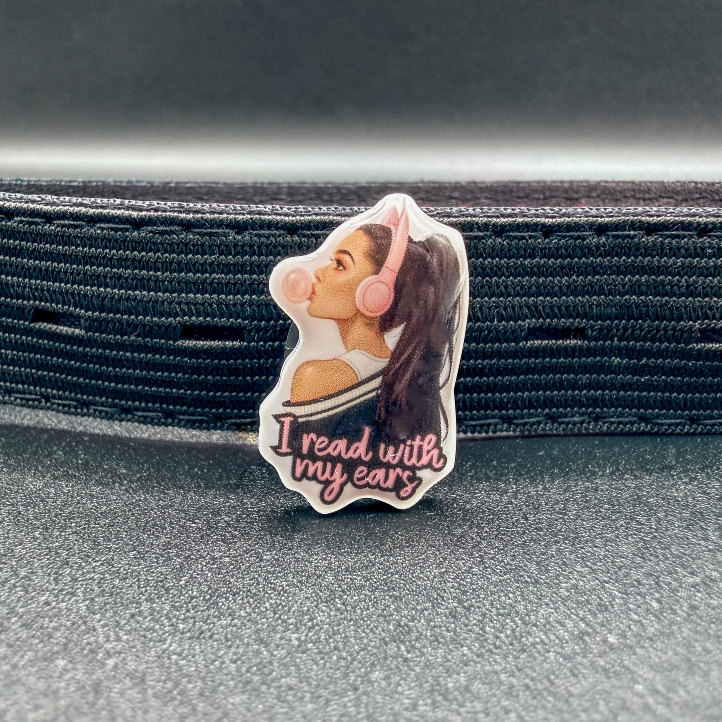 I Read with My Ears | Bookish Gift | Romance Reader Collectable