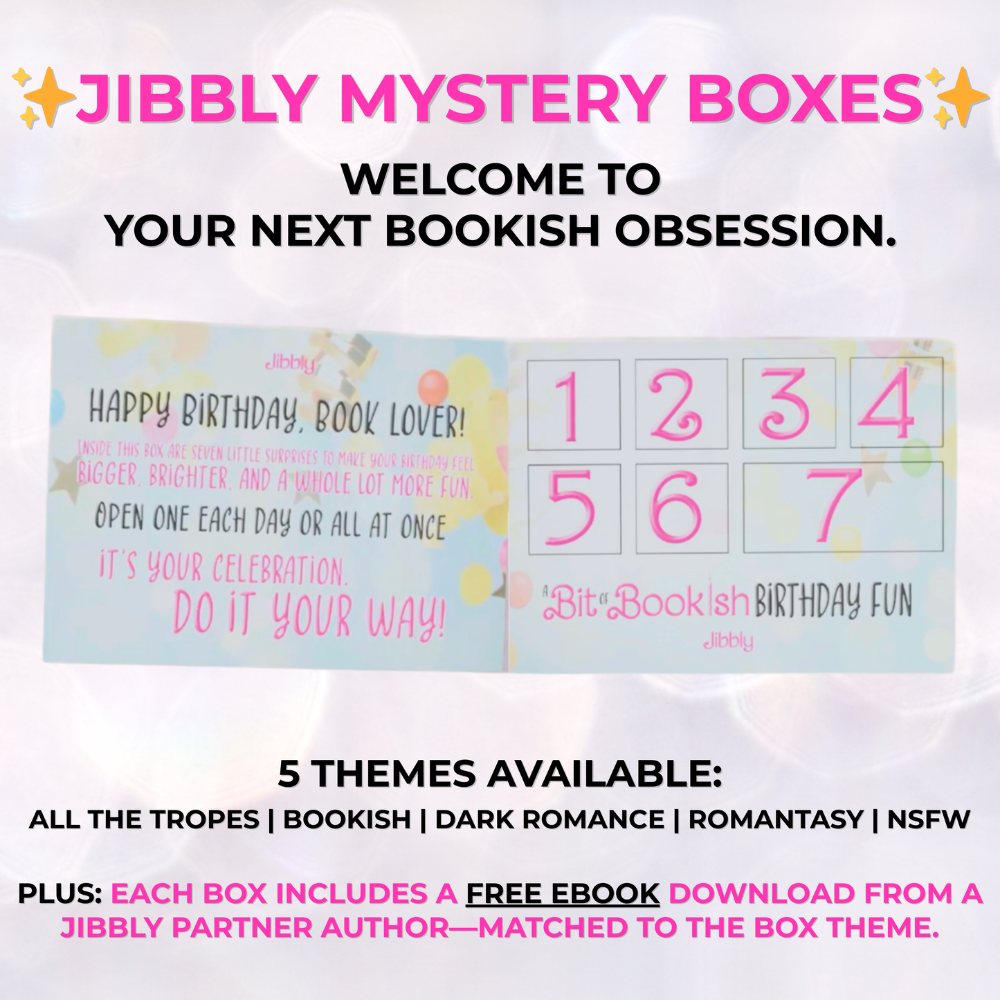 A Bit of Bookish Birthday Fun | Bookish Mystery Box | Romance Reader Gift