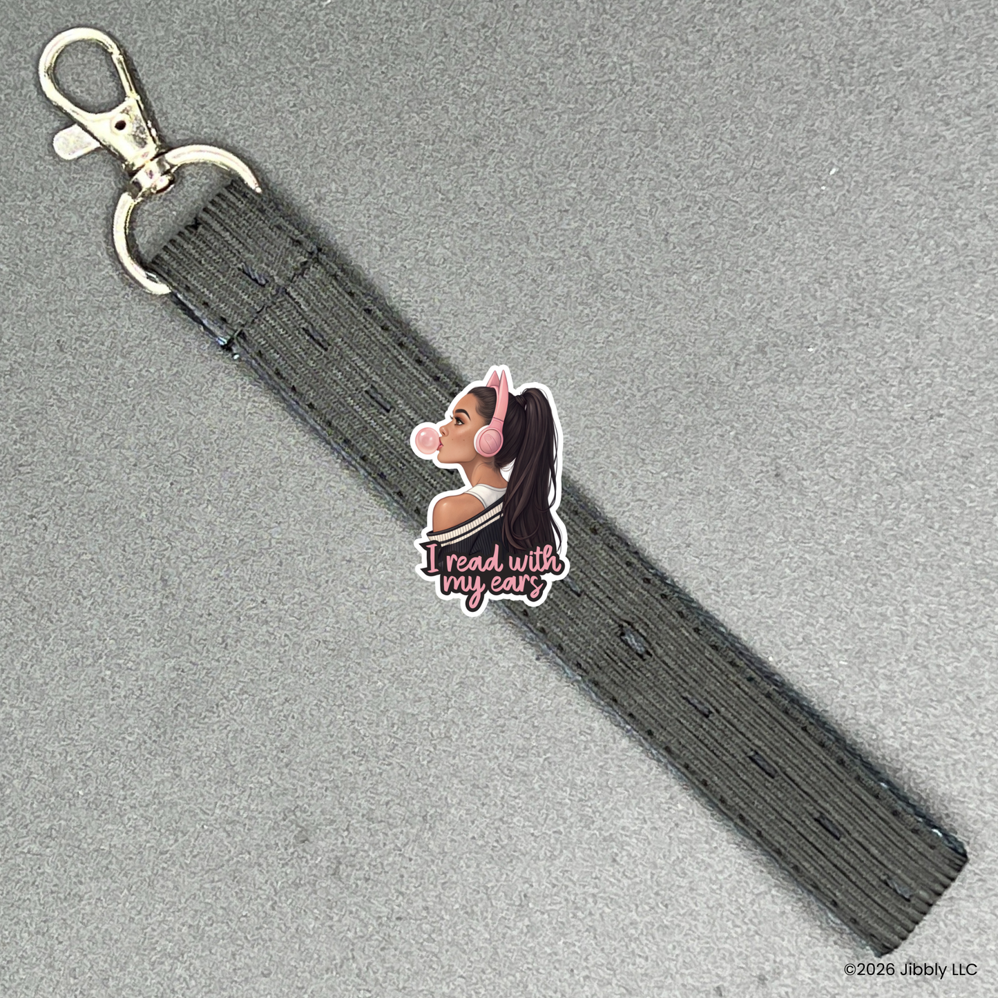 I Read with My Ears | Bookish Gift | Romance Reader Collectable