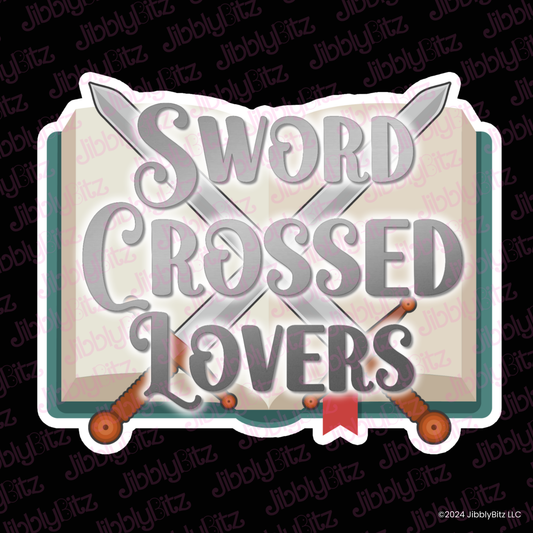 Sword-Crossed Lovers Trope Sticker