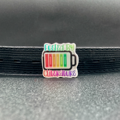 Fueled by Cliterature | Bookish Gift | Romance Reader Collectable