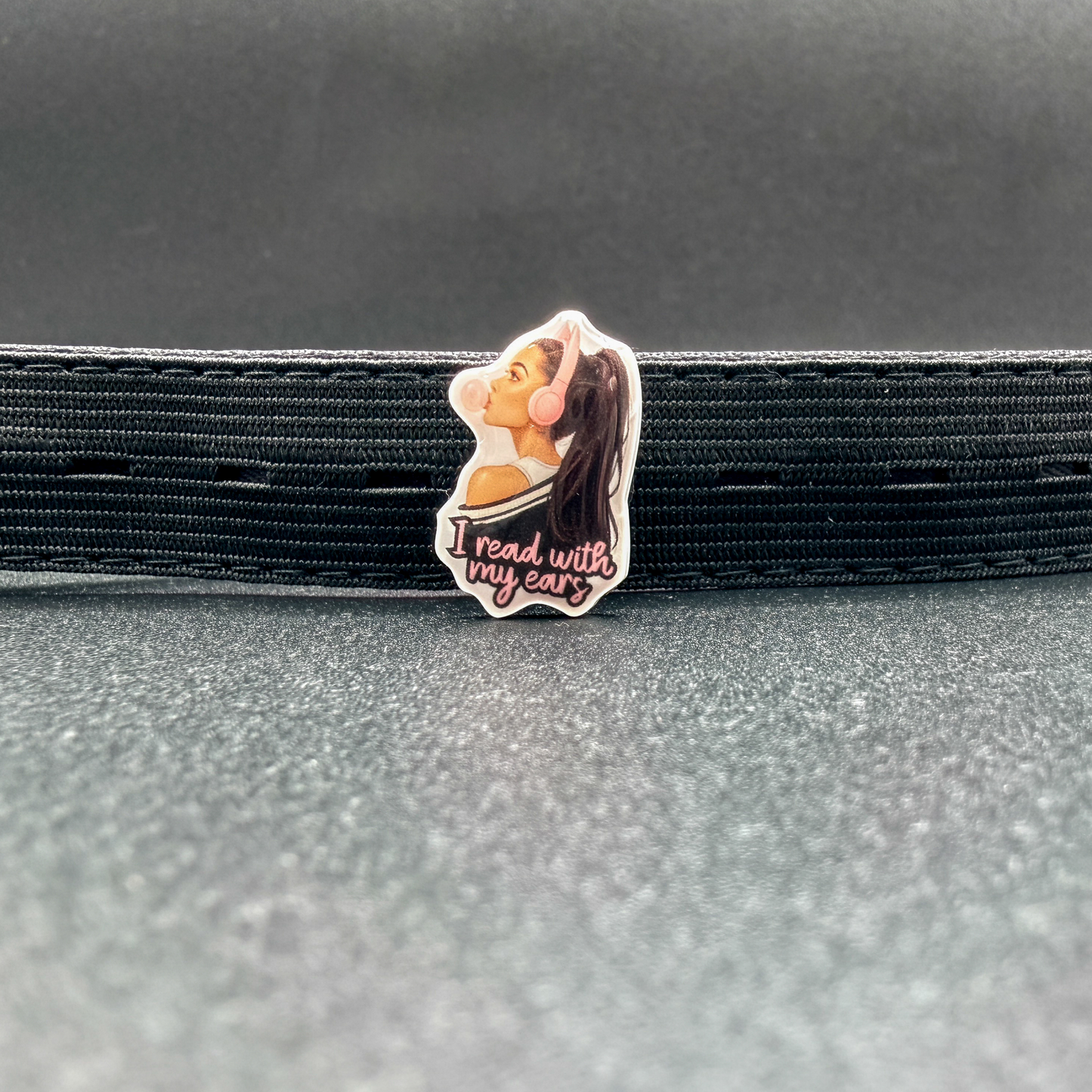 I Read with My Ears | Bookish Gift | Romance Reader Collectable