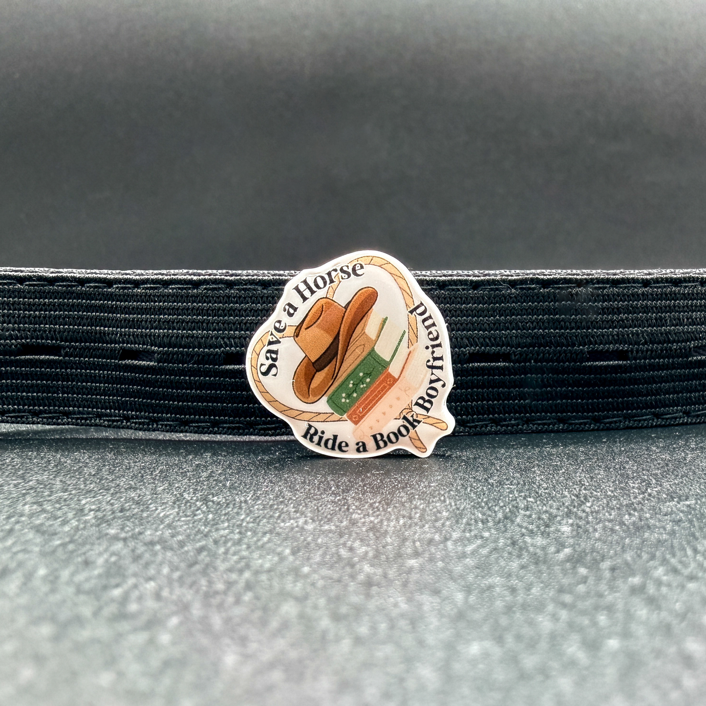 Save A Horse Ride A Book Boyfriend | Bookish Gift | Romance Reader Collectable