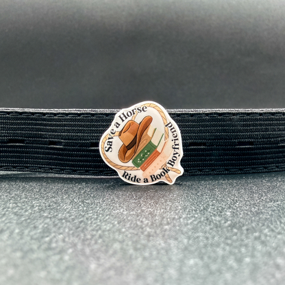 Save A Horse Ride A Book Boyfriend | Bookish Gift | Romance Reader Collectable