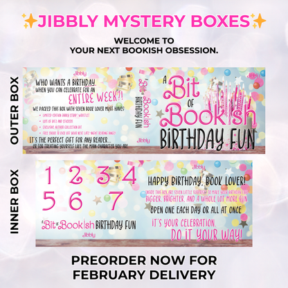 A Bit of Bookish Birthday Fun | Bookish Mystery Box | Romance Reader Gift