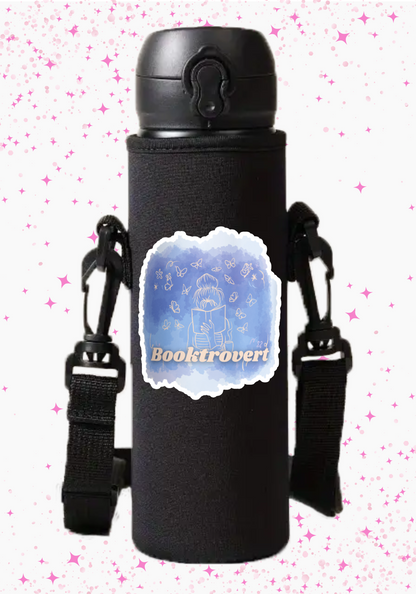 Charm Design Neoprene Drink Carrier with JBz Button Strap