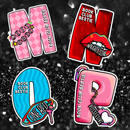 BOOK CLUB BESTIES Charms | Bookish Gift | Romance Reader Collectable