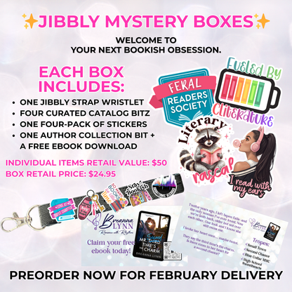 A Bit of Bookish Treasure | Bookish Mystery Box | Romance Reader Gift