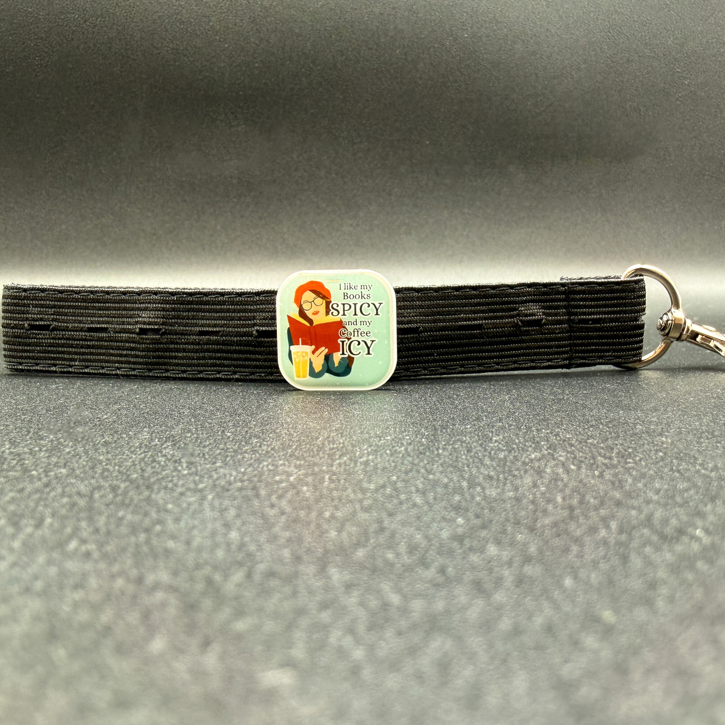 I Like My Books Spicy and My Coffee Icy Charm