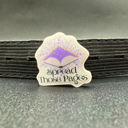 Spread Those Pages Charm