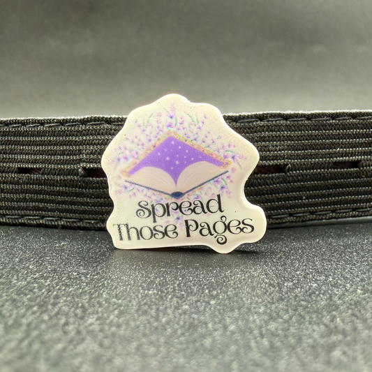 Spread Those Pages Charm