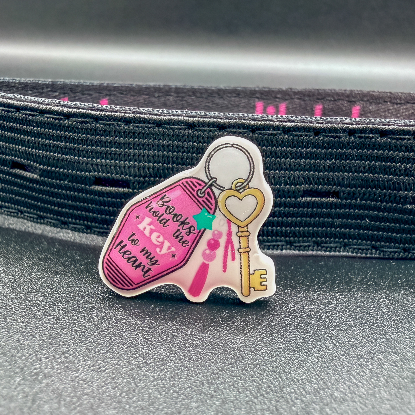 Books hold the key to my heart | Bookish Gift | Romance Reader Collectable