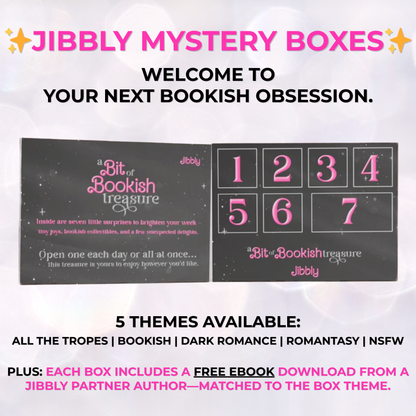 A Bit of Bookish Treasure | Bookish Mystery Box | Romance Reader Gift