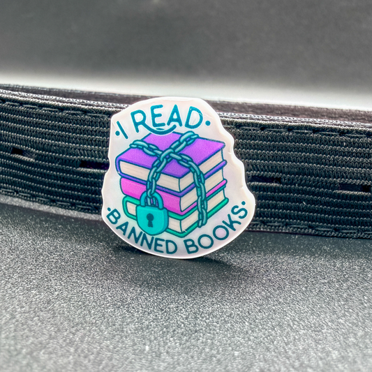 I Read Banned Books | Bookish Gift | Romance Reader Collectable