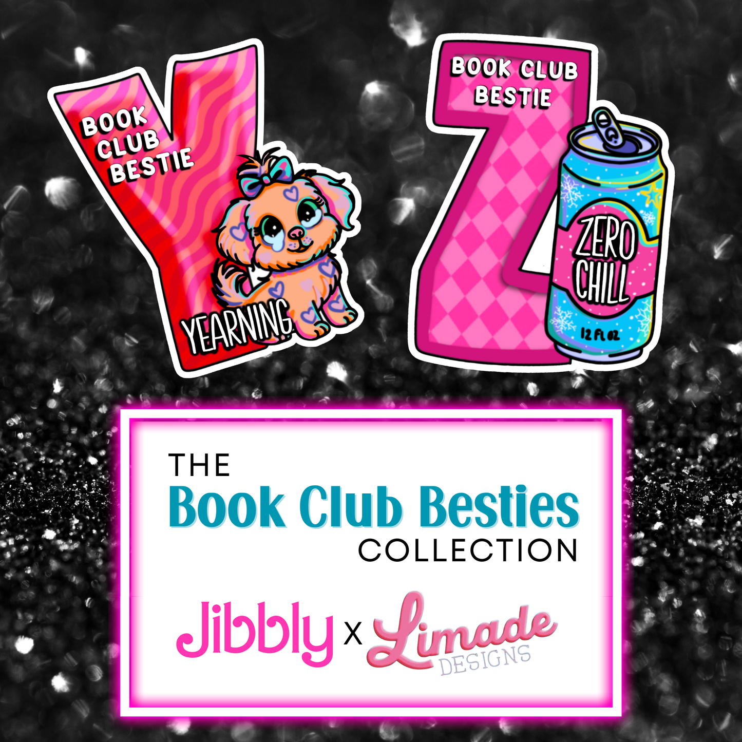 BOOK CLUB BESTIES Charms | Bookish Gift | Romance Reader Collectable