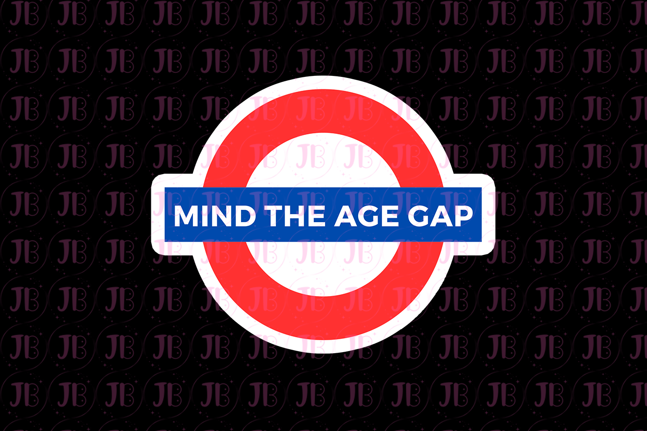 Mind the Age Gap Weatherproof Vinyl Sticker