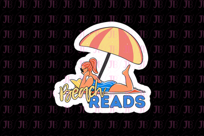 Bookish Gift - Romance Reader Bit Charm - Beach Reads Charm