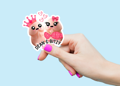 Dean & Bitzy Sticker