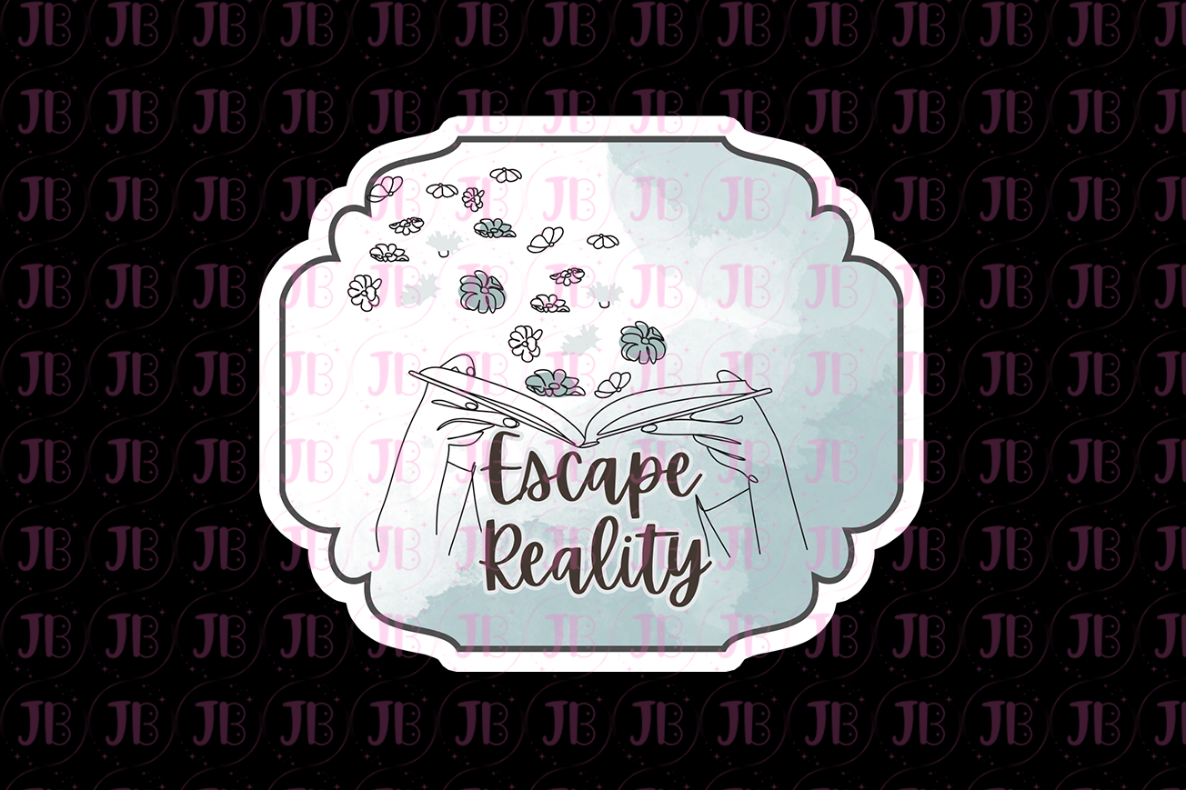 Bookish Gift - Romance Reader Bit Charm - Escape Reality Charm