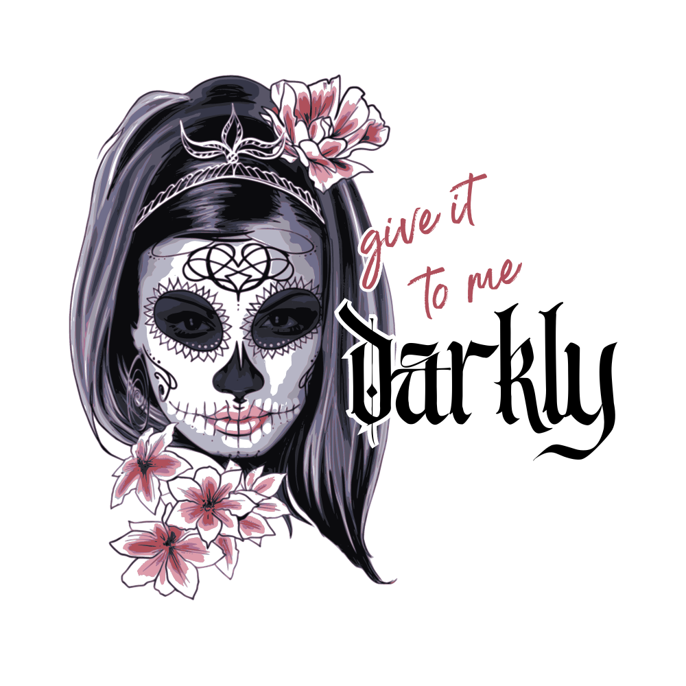 Give it to Me Darkly Sticker