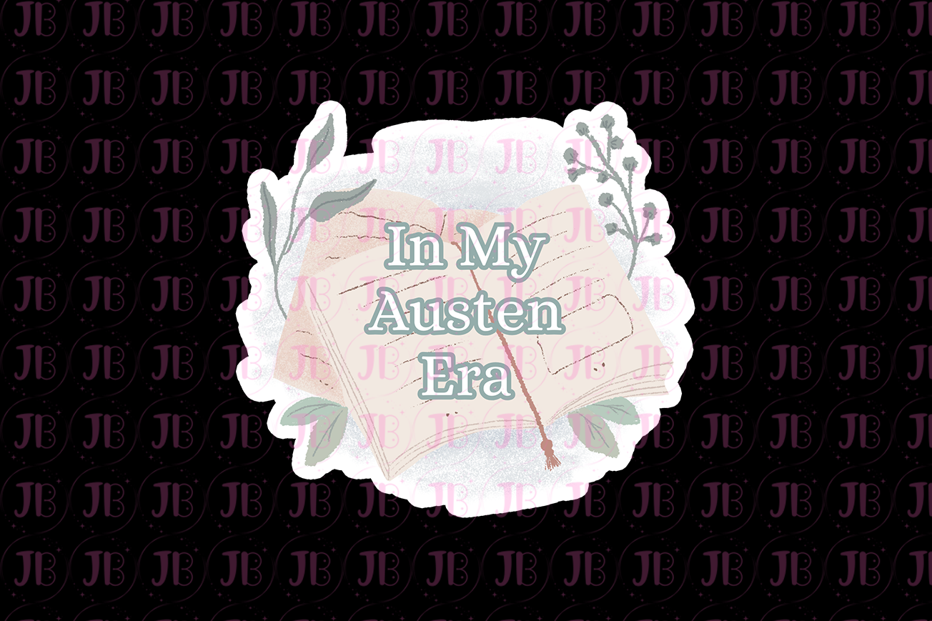 Bookish Gift - Romance Reader Bit Charm - In My Austen Era Charm