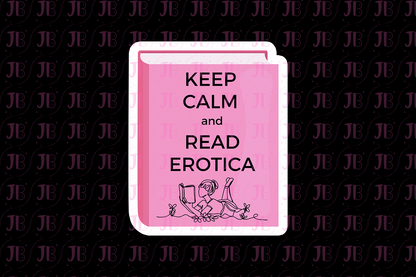 Keep Calm and Read Erotica Charm